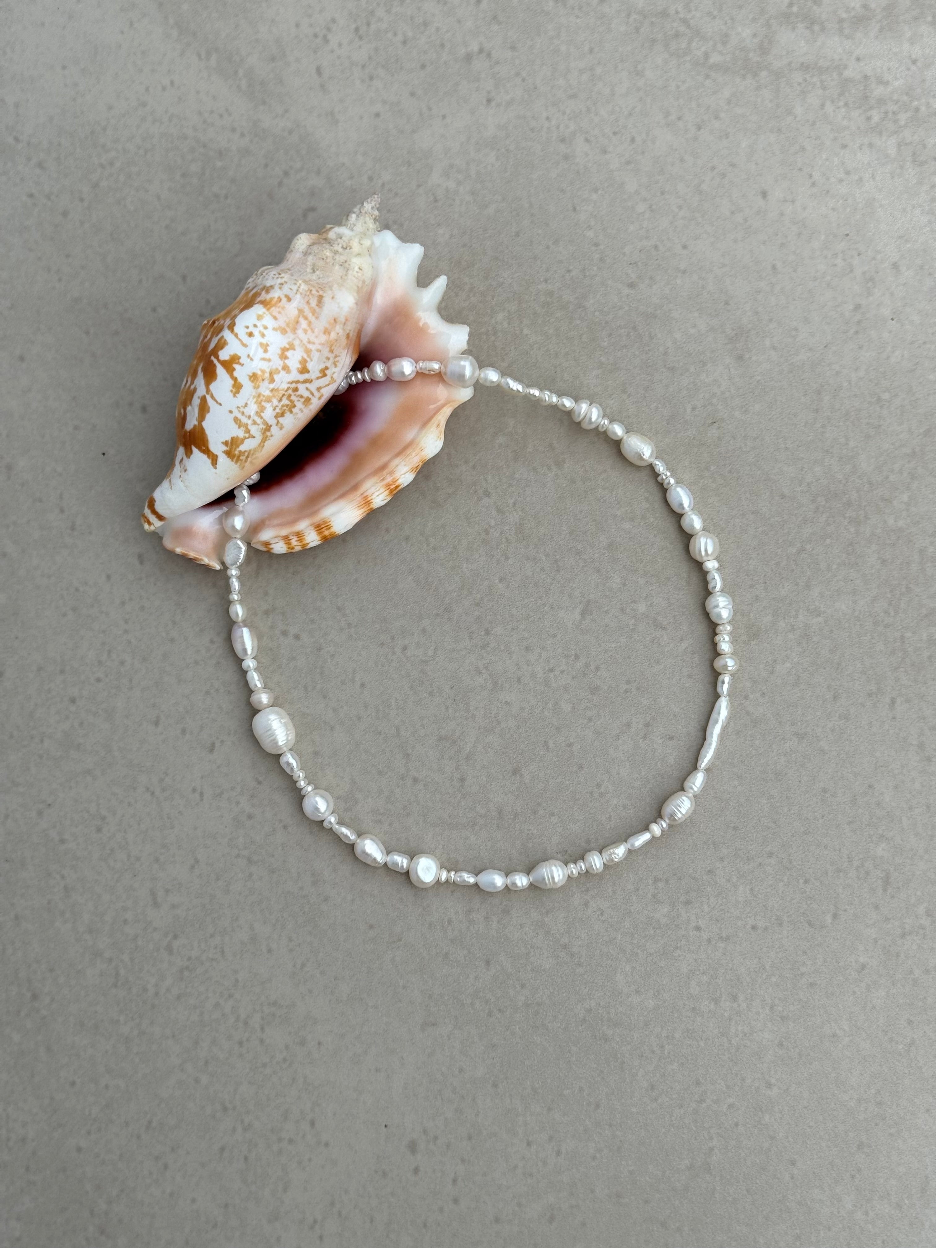 Bronte Necklace Mixed Pearl