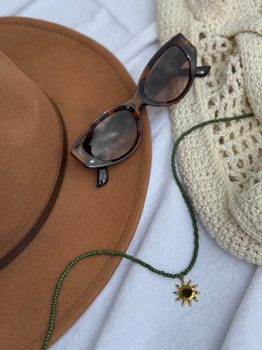 Soleil Necklace Green