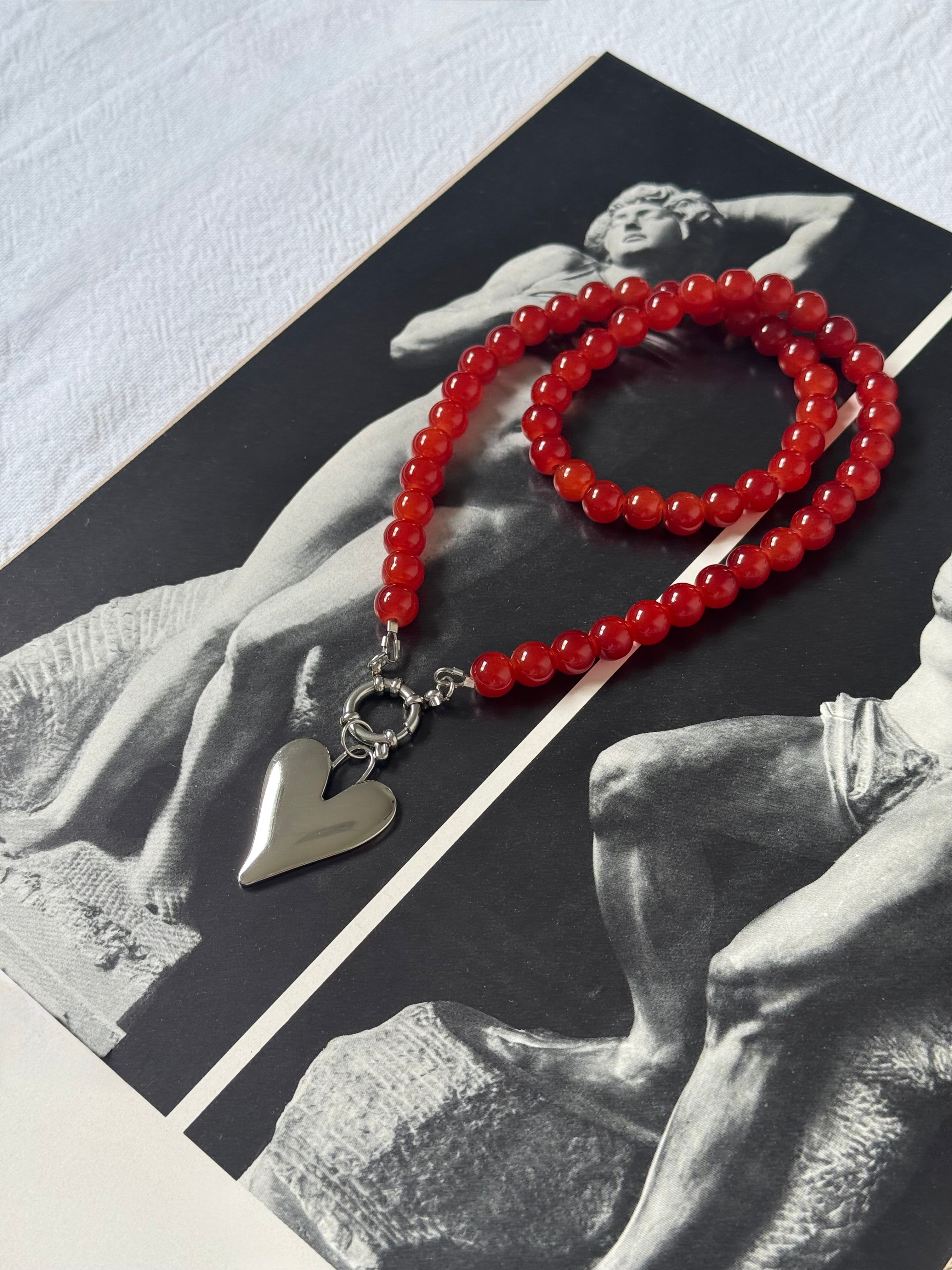 Valentine Necklace - Silver