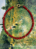 Blair Necklace - Red