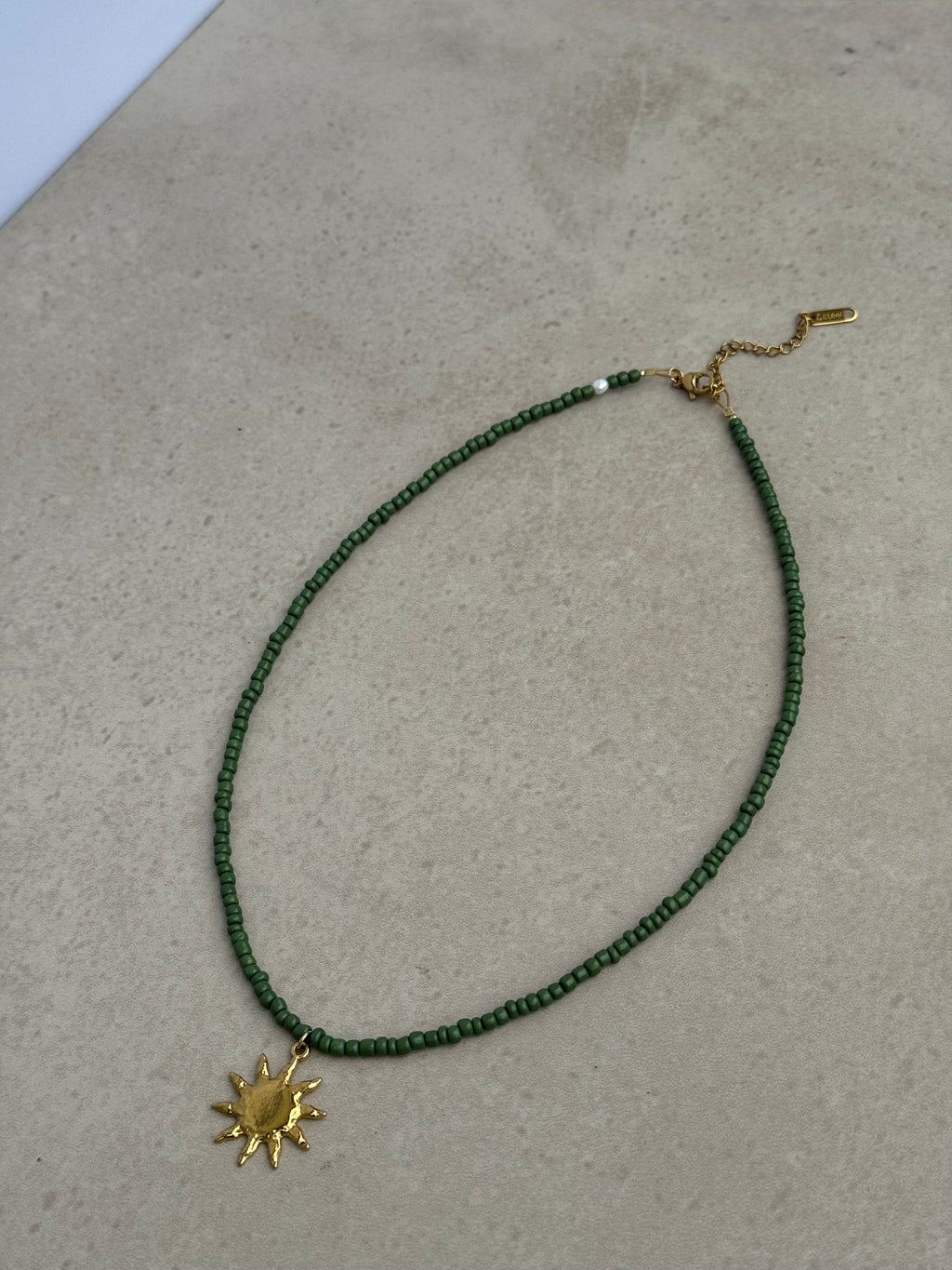 Soleil Necklace Green