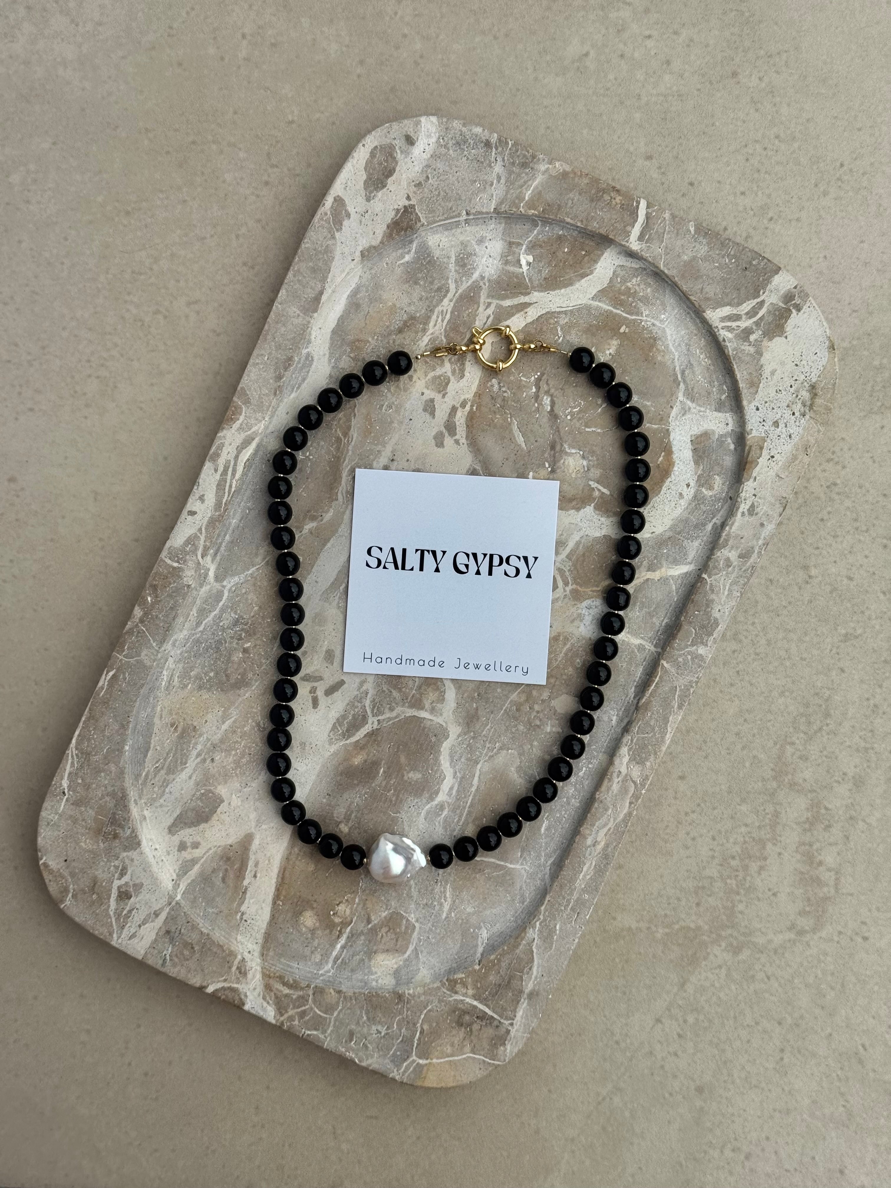 Sloane Necklace - Black